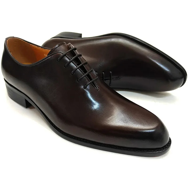 Office High Tech - Successful Men's Leather Shoes High Quality