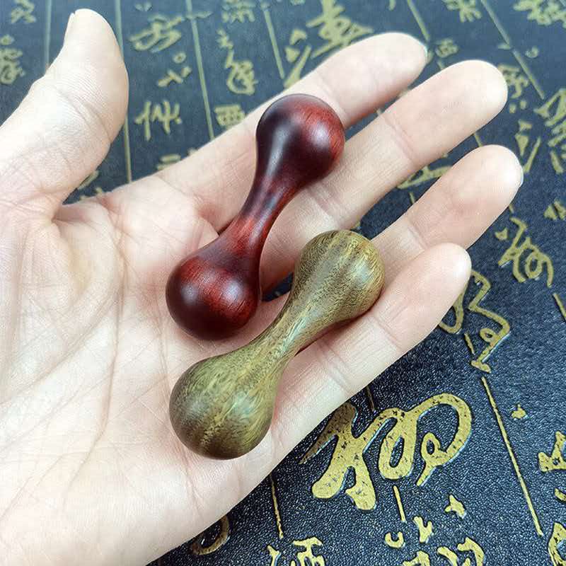 Cool Office Tech Gadgets - Wooden Knucklebone Begleri Finger Skill Fidgets