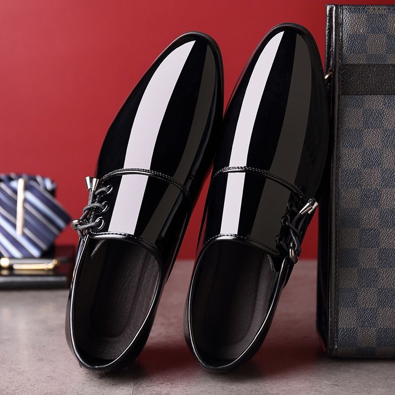 Men's Formal Shoes Patent Leat - огляд і ціна Office High Tech