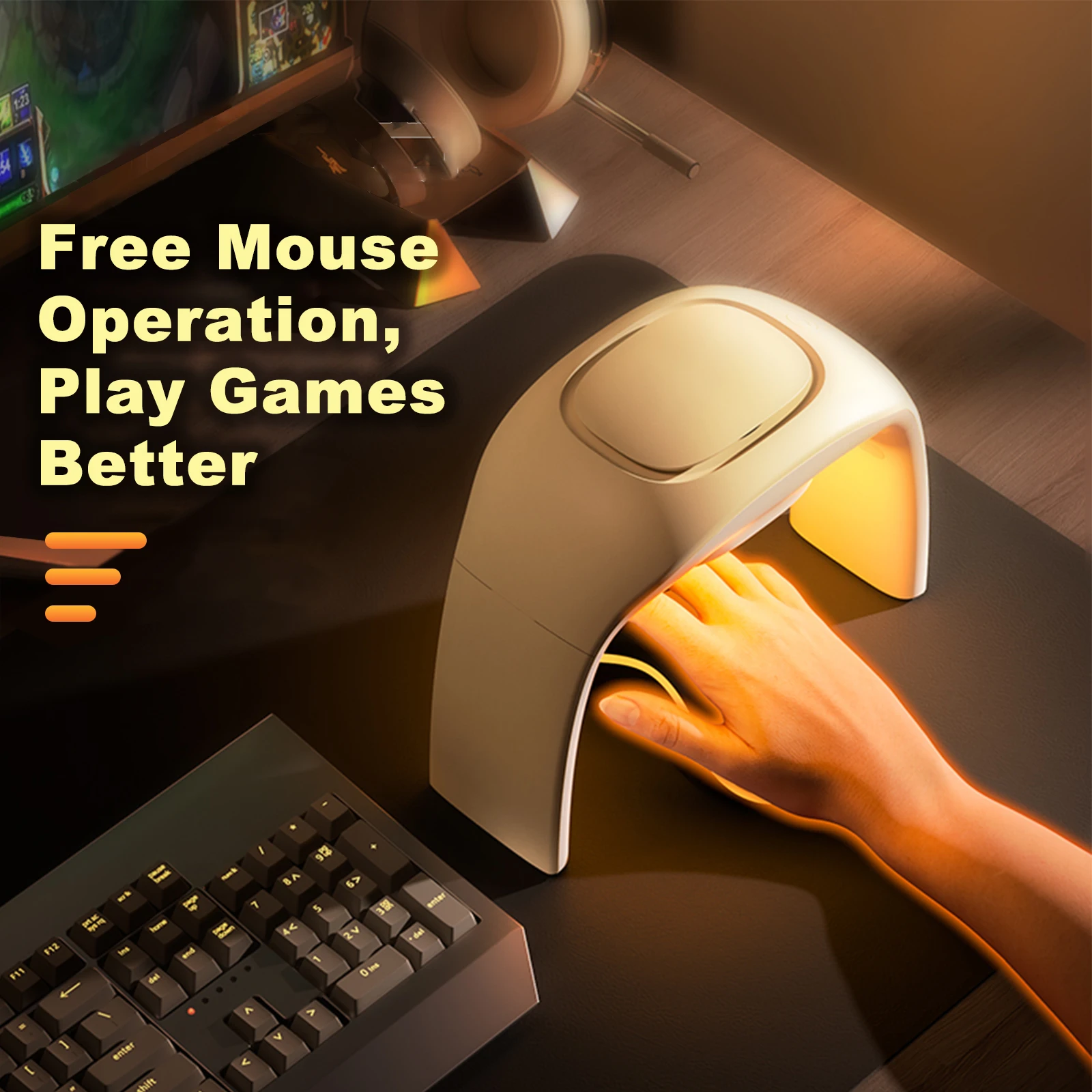 Eary Portable Winter Mouse Han - огляд і ціна Office Tech Desk