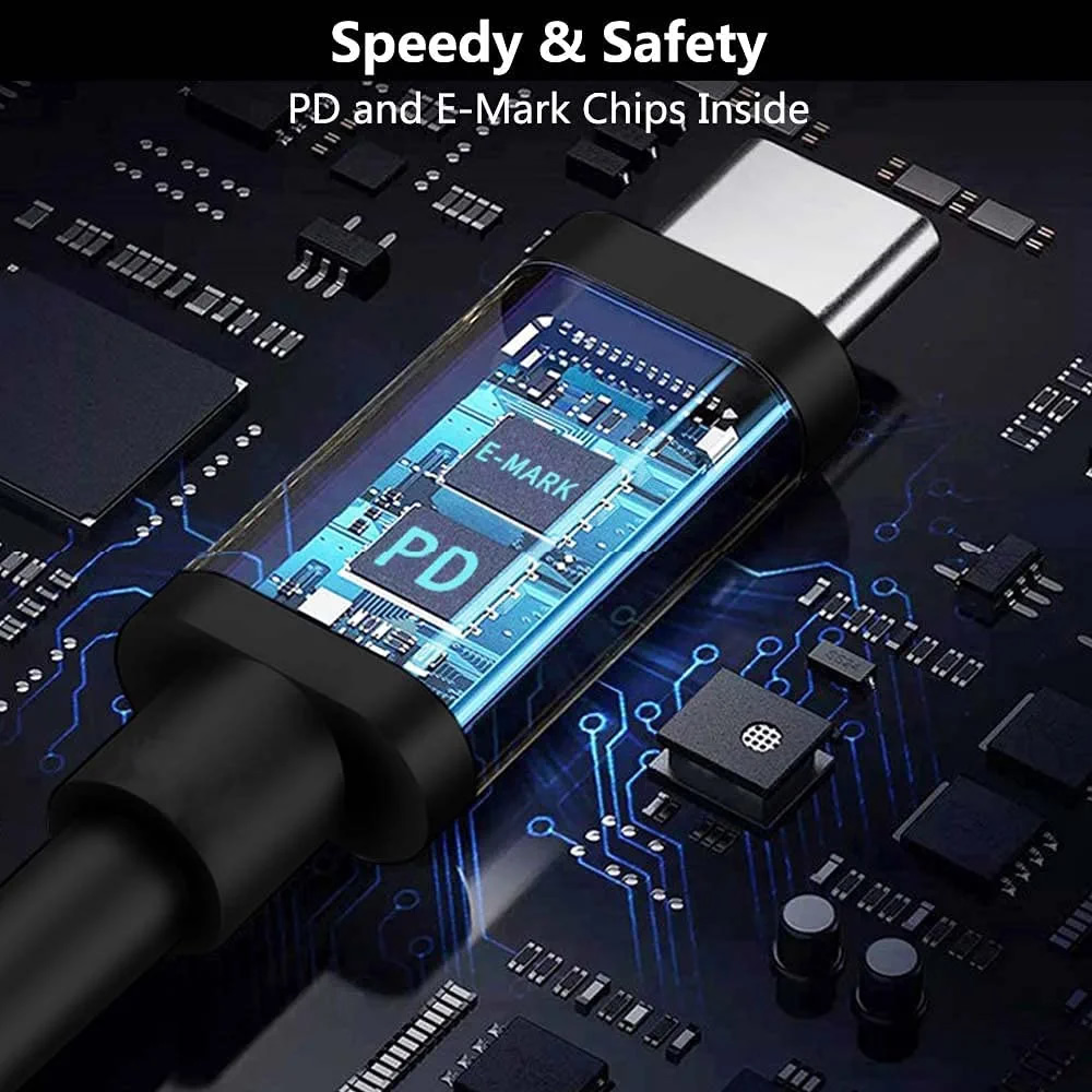 100W Type C to 5.5x2.5mm Male  - огляд і ціна Cable Lock Laptop