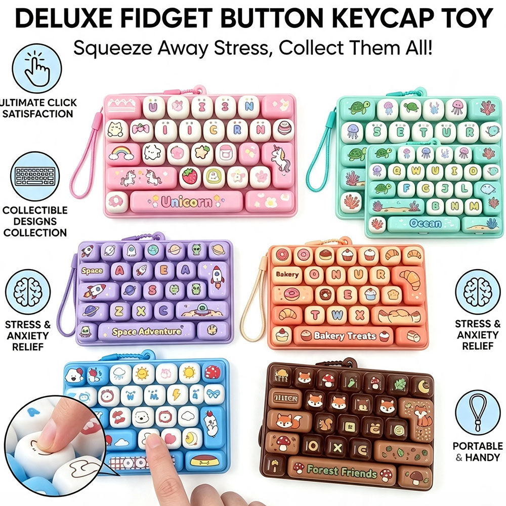 Mechanical Keyboard Keychain 2 - огляд і ціна Office Tech And Gadgets
