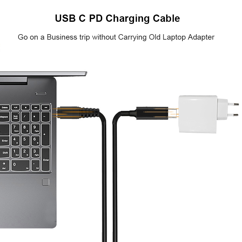 USB Type C to DC 3.0x1.1mm 3.0 - огляд і ціна Cable Lock Laptop