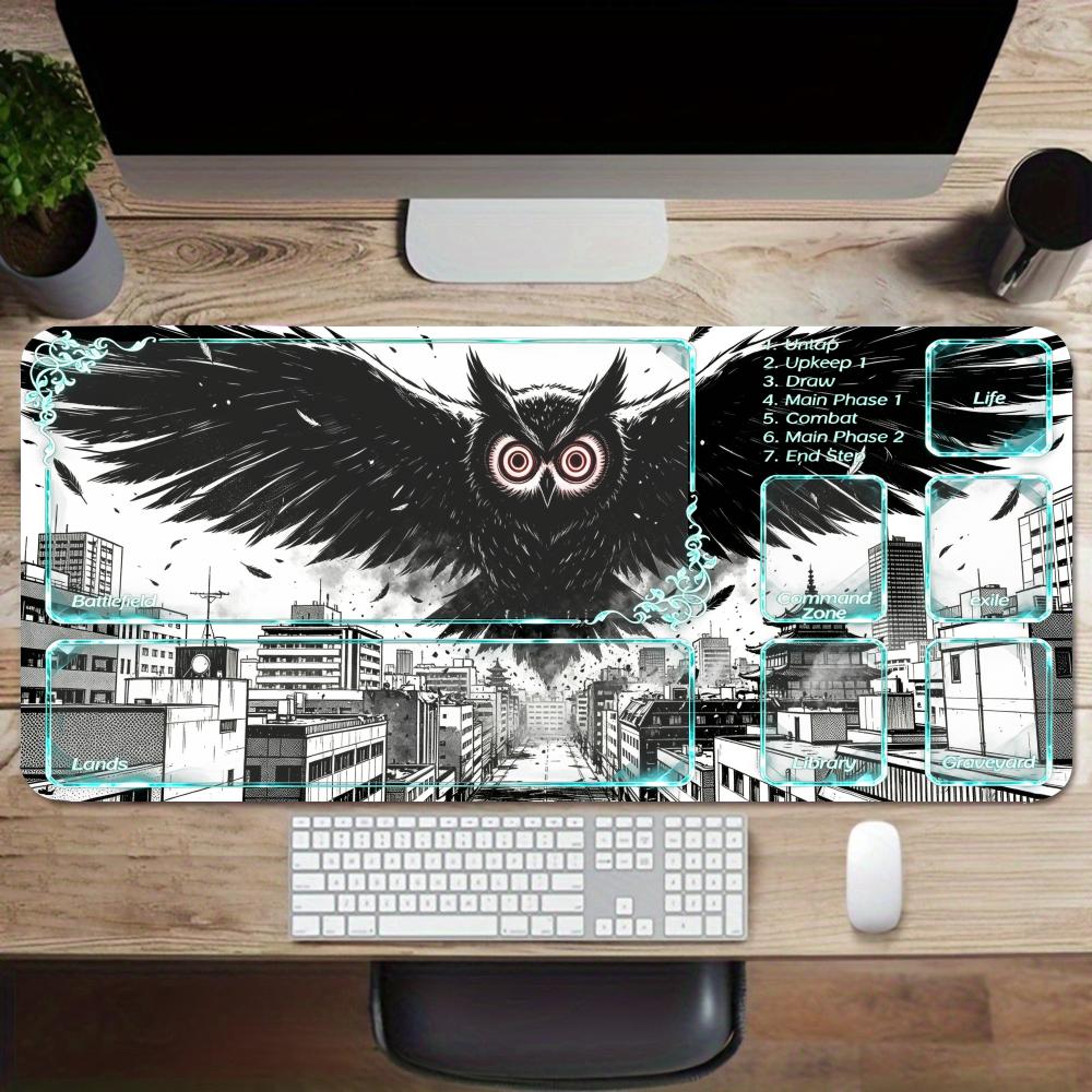 City dark beast playmat cyan t - огляд і ціна Office Tech Desk
