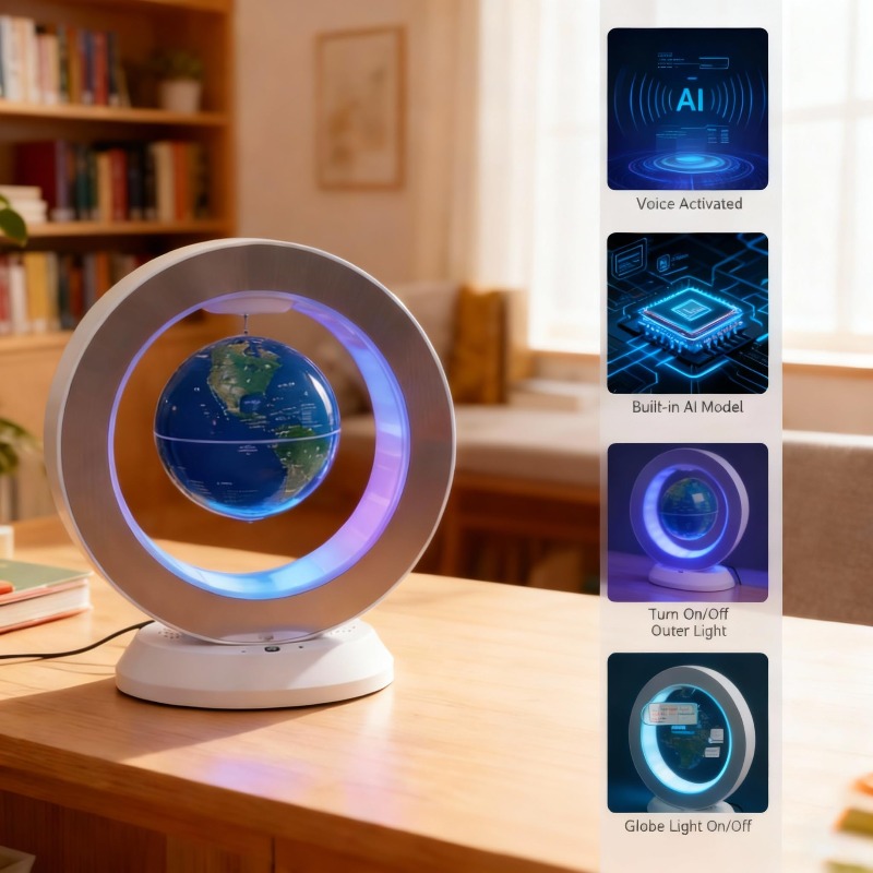 Levitating Globe Bluetooth Spe - огляд і ціна Cool Office Tech Gadgets