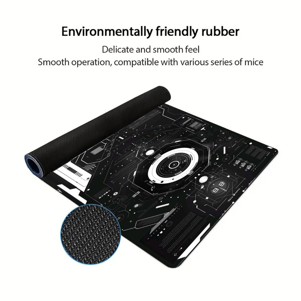 Black White Circuit Tech Large - огляд і ціна Office Tech Desk