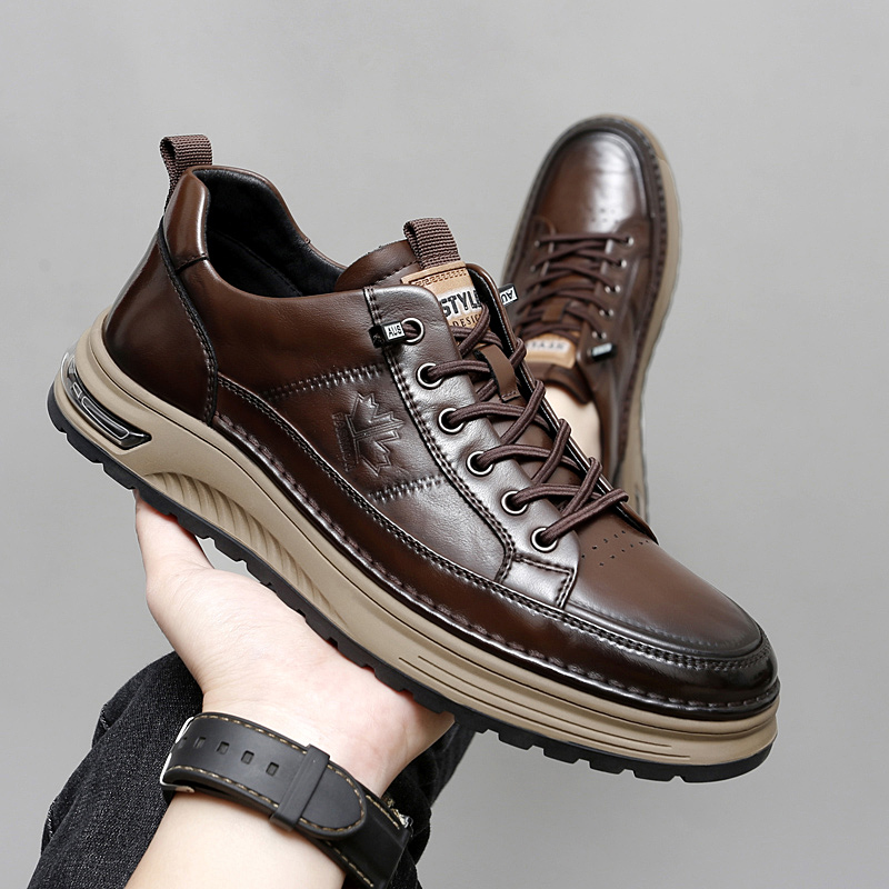 Luxury Genuine Leather Mens Ca - огляд і ціна Office High Tech