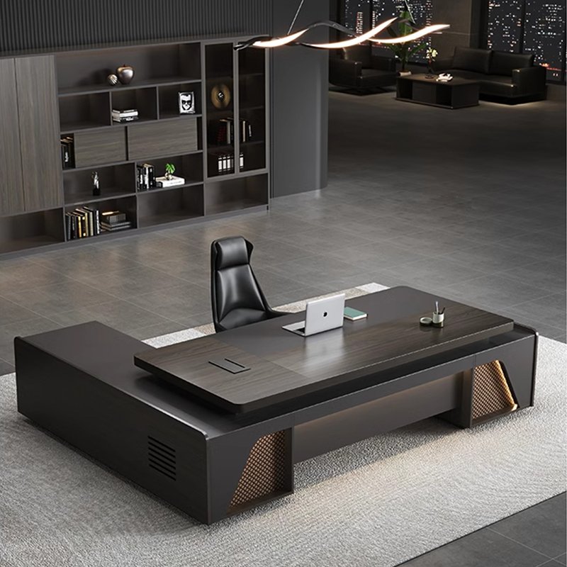 ❀zz Luxury Modern Ceo L Shape  - огляд і ціна Office Tech Management