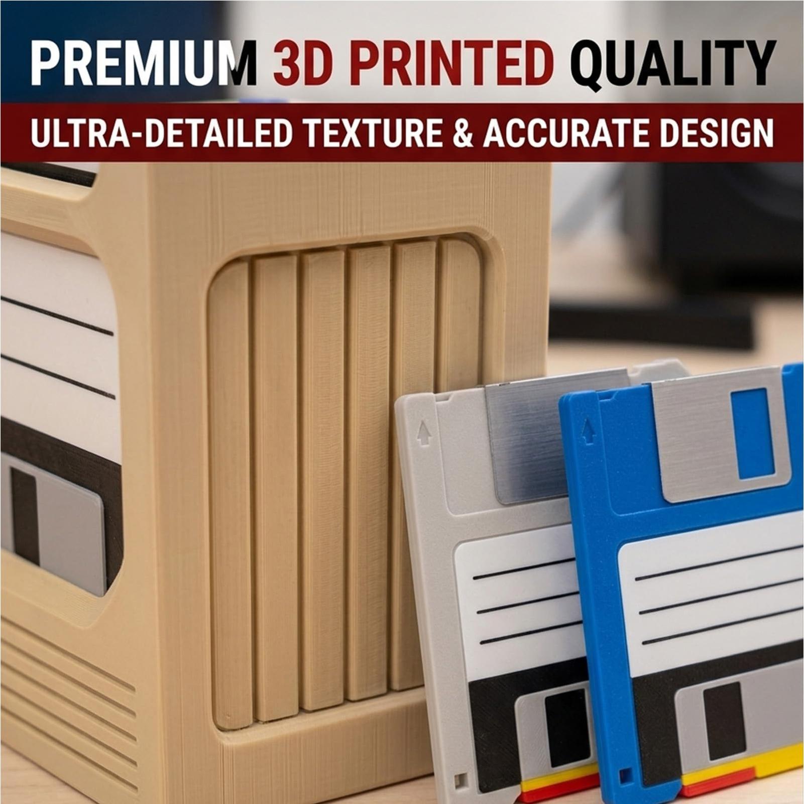 Retro Tech Coaster Holder Set  - огляд і ціна Office Tech Desk